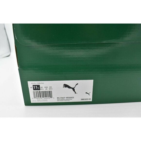 NWB Puma Mens Size 11.5 Eat Your Veggies RS Fast Shoes Sneakers 380322 01 main image 9